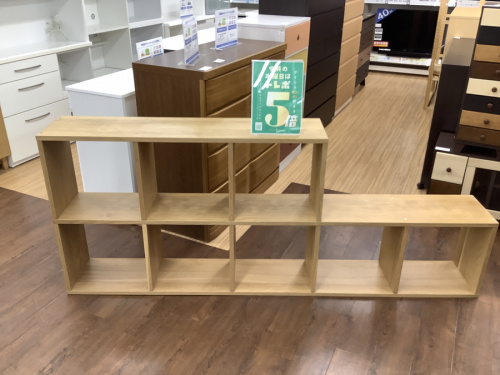 スタッキングシェルフの無印良品