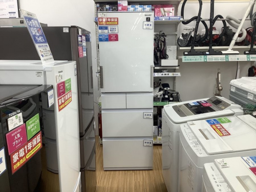 キッチン家電の冷蔵庫