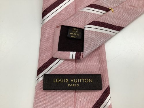 シルクネクタイのLOUIS VUITTON