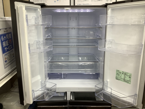 6ドア冷蔵庫のMITSUBISHI