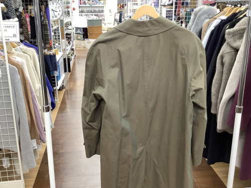 ステンカラーコートのBurberry's