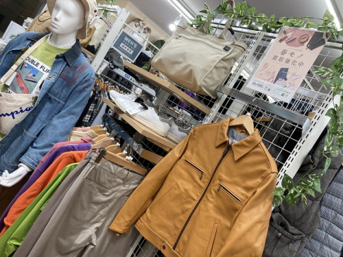 メンズファッションのレザー