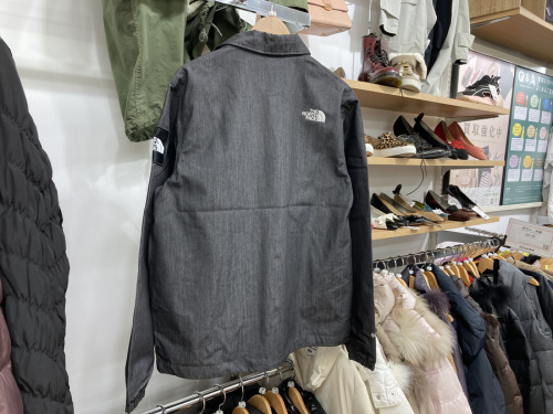 GTXデニムコーチジャケットのTHE NORTH FACE