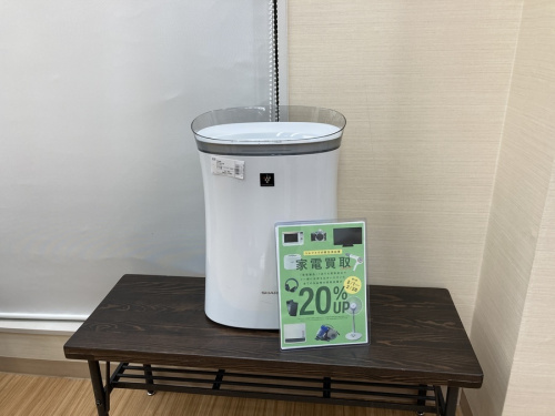 季節家電の空気清浄機