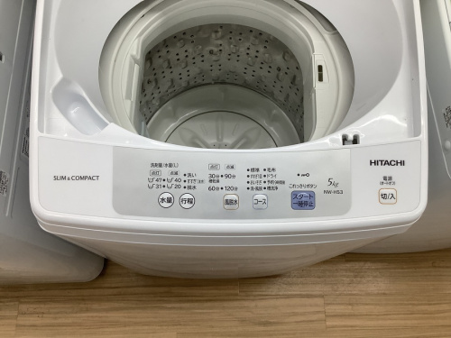 全自動洗濯機のHITACHI