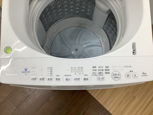 全自動洗濯機のTOSHIBA