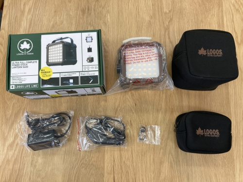 キャンプのLEDランタン