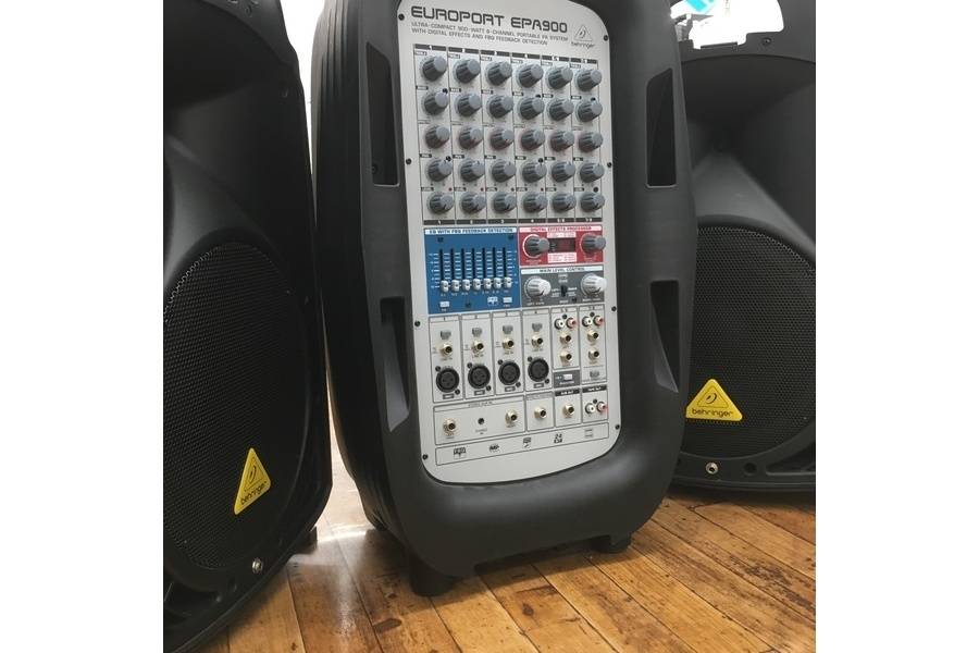 美品希少品 Behringer ベリンガー EPA900 ポータブルPAシステム 美品希少品 Behringer ベリンガー EPA900 ポータブルPAシステム
