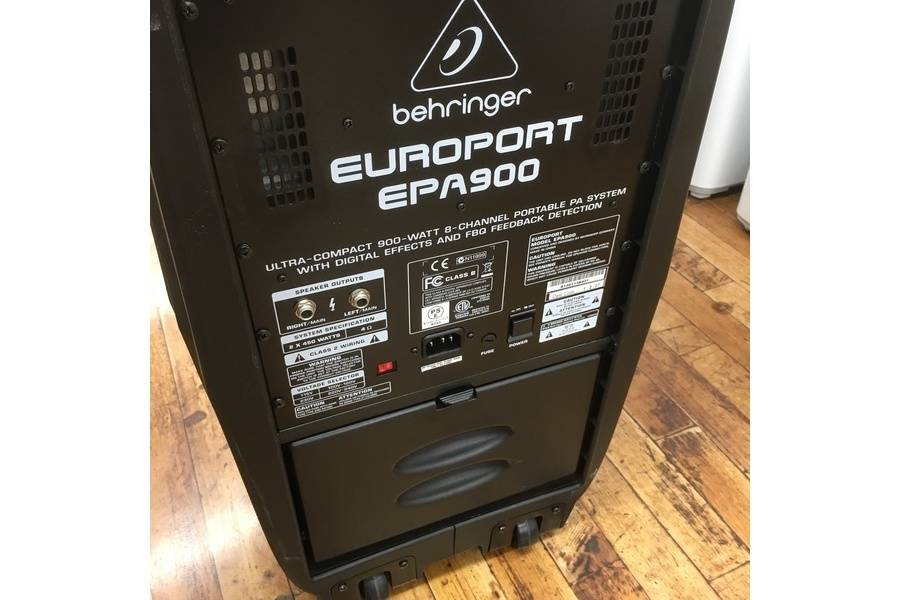 簡易PAシステム ベリンガー EPA900【入間店】｜2018年06月10日
