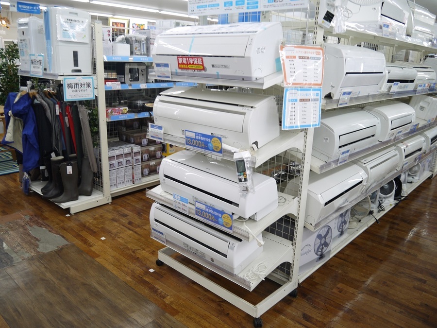 エアコン、扇風機など夏物家電取り揃えています！！ 入間、狭山
