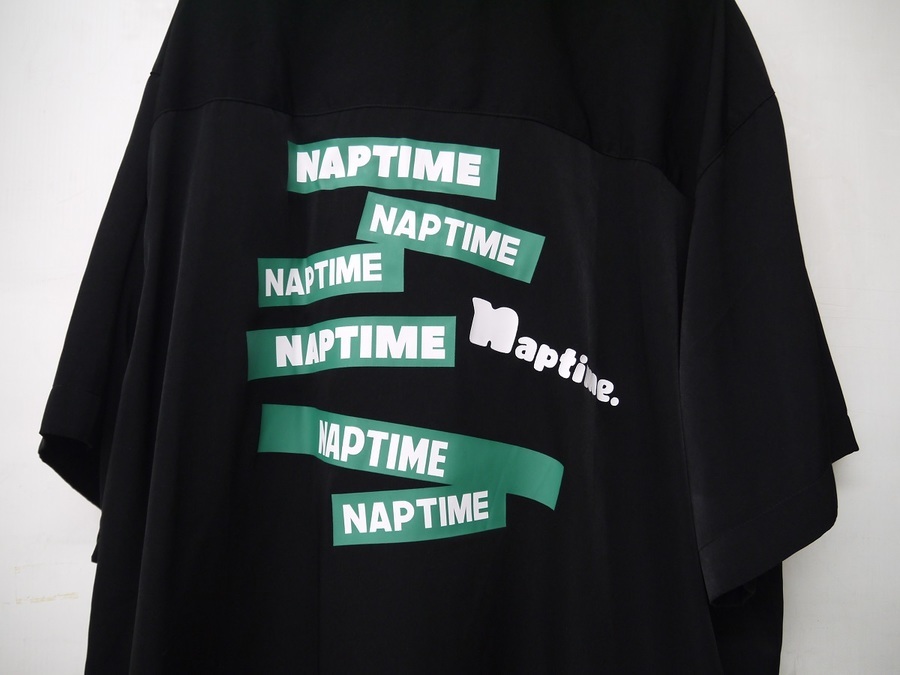 Naptime Nissyプロデュースアパレルブランドのメンズ半袖シャツ