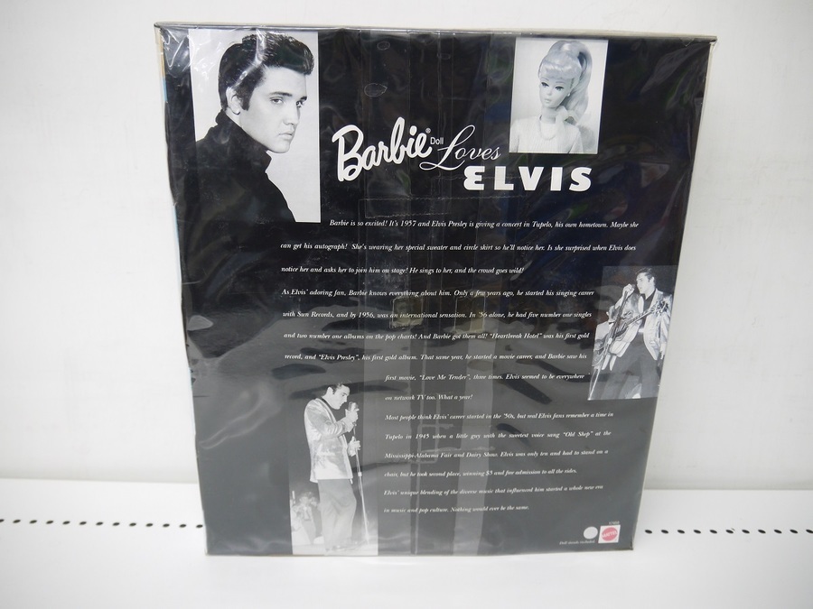 9月の水曜は買い物ポイント5倍！バービー人形のエルビスプレスリー