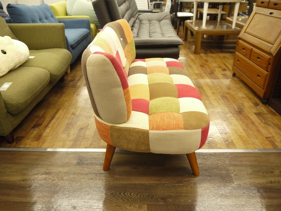 デザイン2人掛けソファーのご紹介！有料配送あり【トレファク入間店