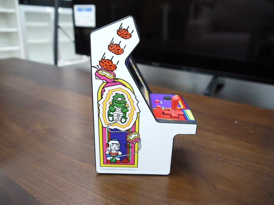 レトロアーケードゲーム DigDugのミニ筐体のご紹介！｜2022年04