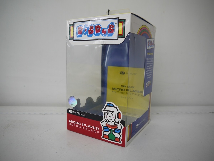 レトロアーケードゲーム DigDugのミニ筐体のご紹介！｜2022年04
