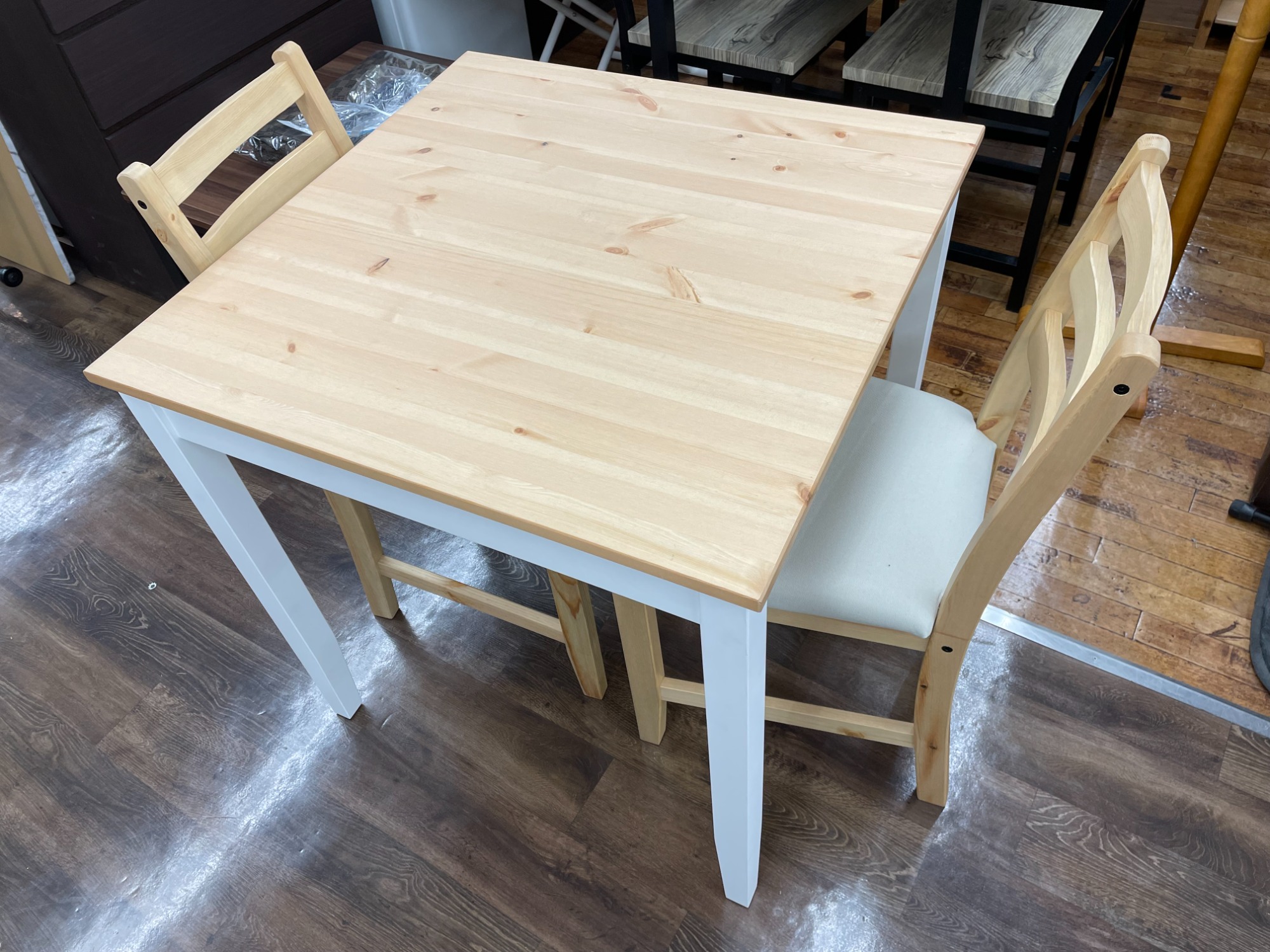 IKEA/イケア ダイニング3点セット IKEA/イケア】LERHAMN ダイニング3点セットのご紹介！｜2023年01月27日