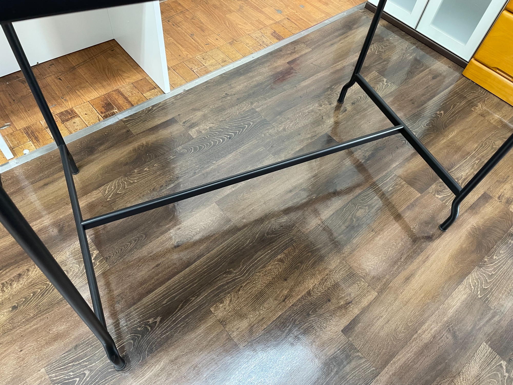 HÅVERUD ホーヴェルード テーブル はしご収納付き, ブラック - IKEA