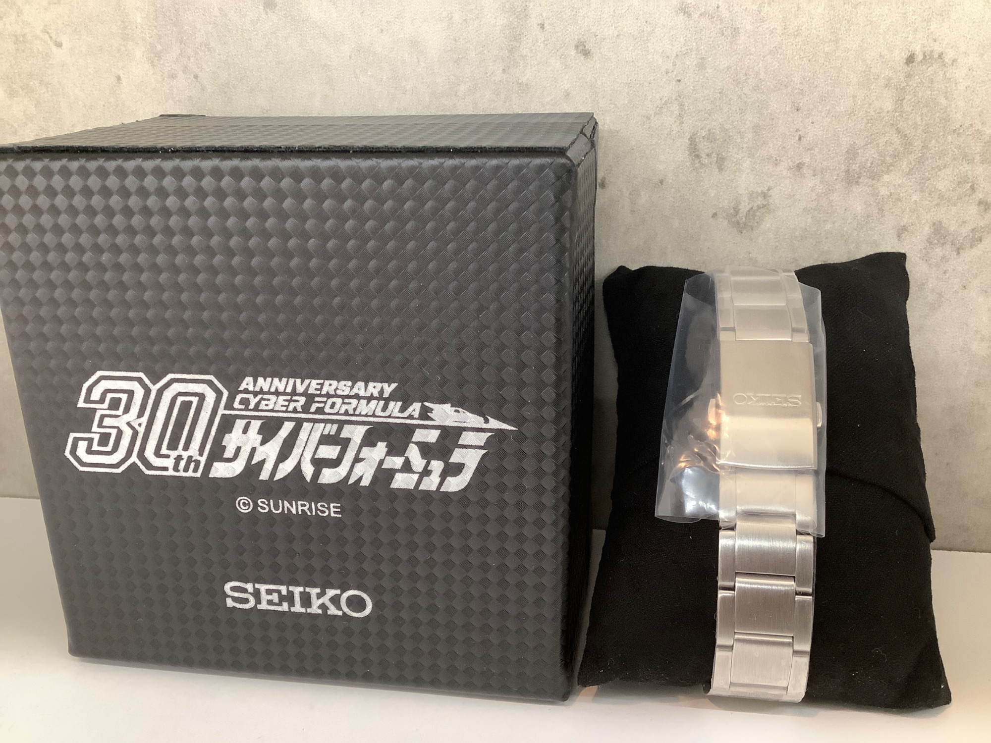 【限定300個】新世紀サイバーフォーミュラ　セイコー腕時計　30周年記念モデル セイコーとTVシリーズ放送30周年を迎えた『新世紀GPXサイバー