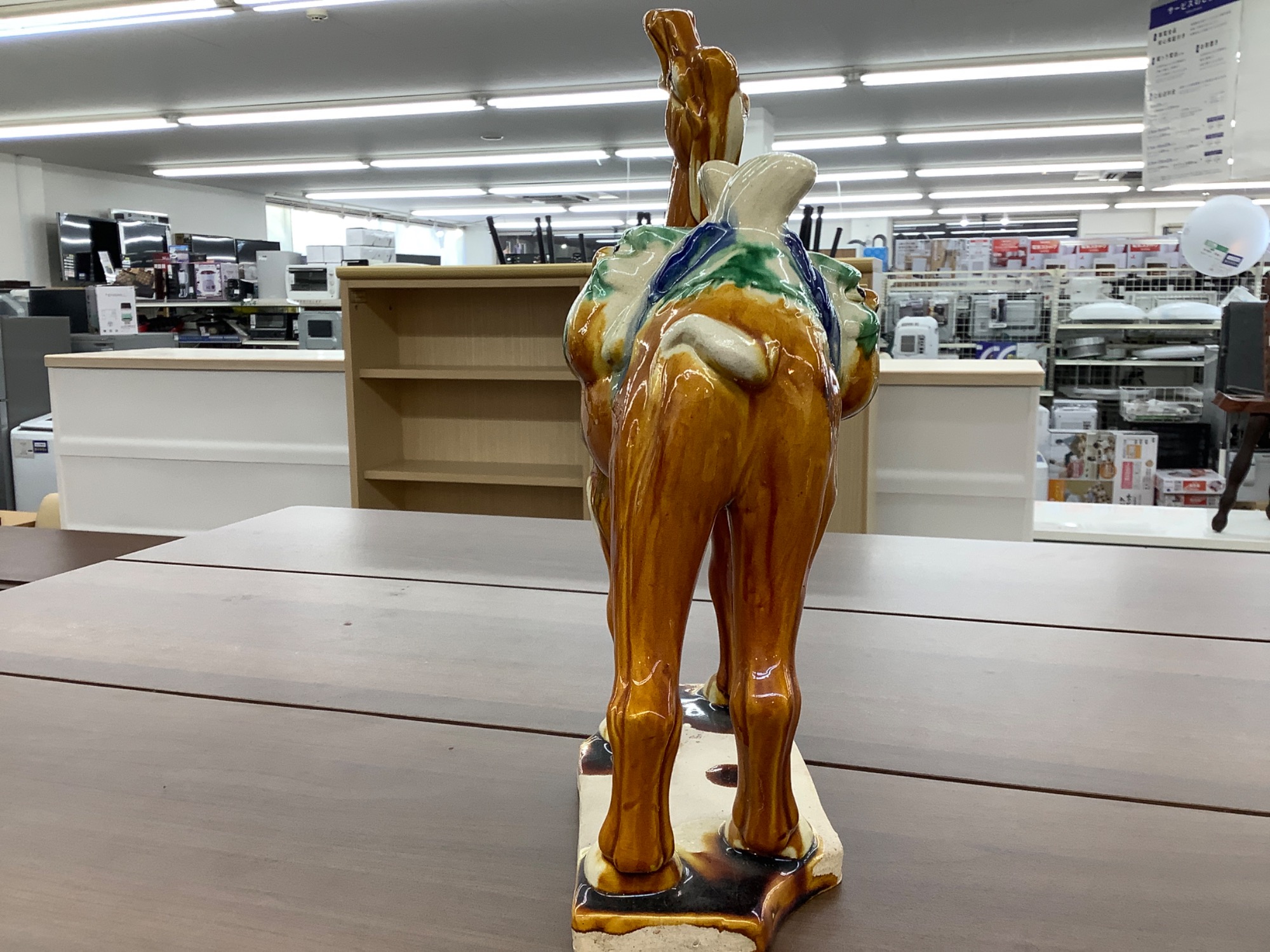 三彩陶器】ラクダの置物が入荷しました！｜2023年12月29日｜リサイクル