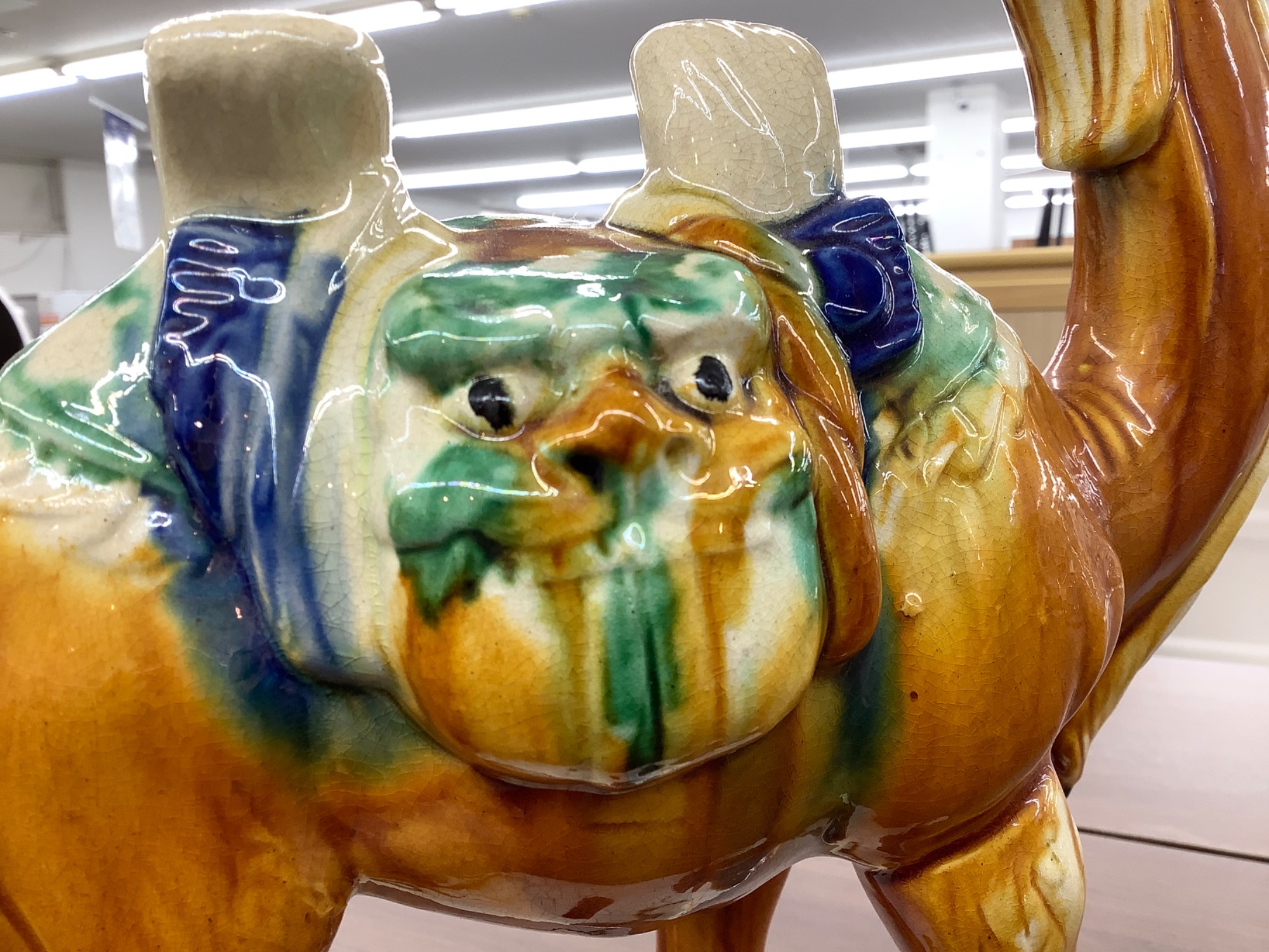 三彩陶器】ラクダの置物が入荷しました！｜2023年12月29日｜リサイクル