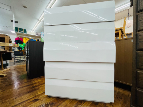 大塚家具】白を基調としたハイチェストが入荷いたしました‼｜2024年05 