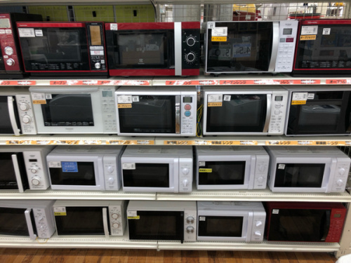 電子レンジの入間中古家電