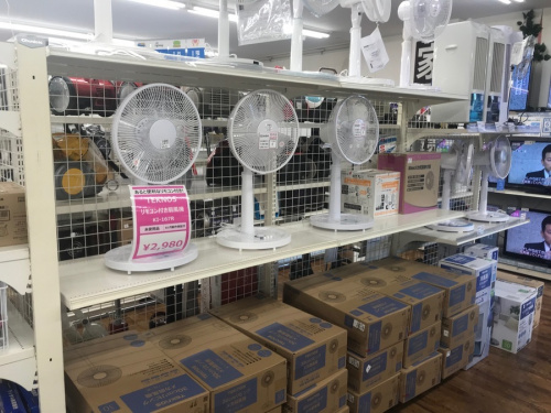 扇風機の夏物家電
