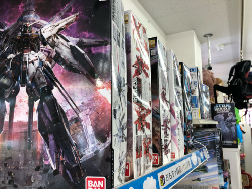 プラモデルのガンプラ