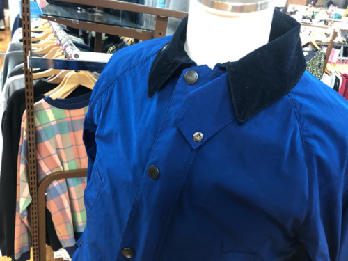 ジャケットのBarbour