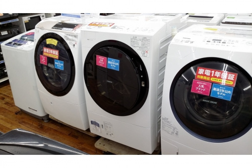 生活家電の洗濯機