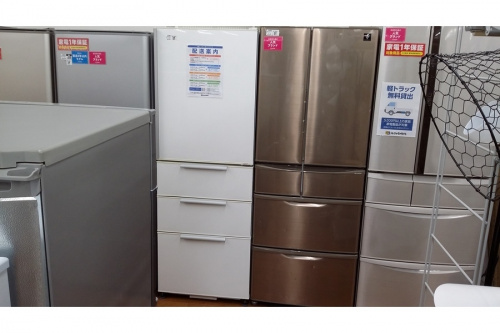 生活家電の冷蔵庫