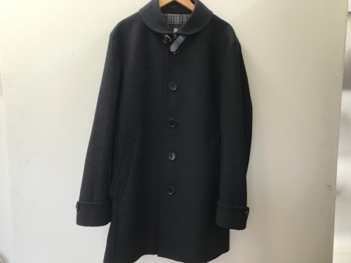 BURBERRY BLACK LABELのカシミヤ混ウールコート