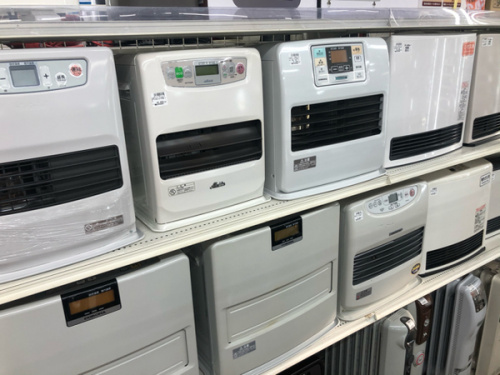 季節家電のストーブ