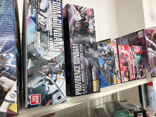 プラモデルのガンプラ