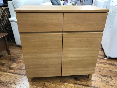 キャビネットの無印良品