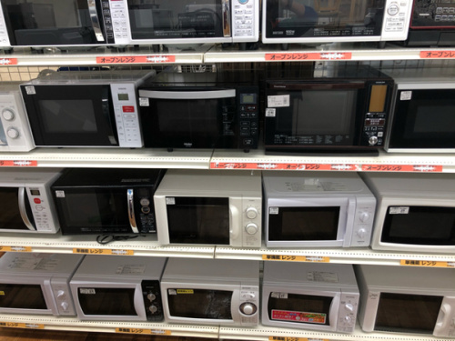 調理家電の電子レンジ