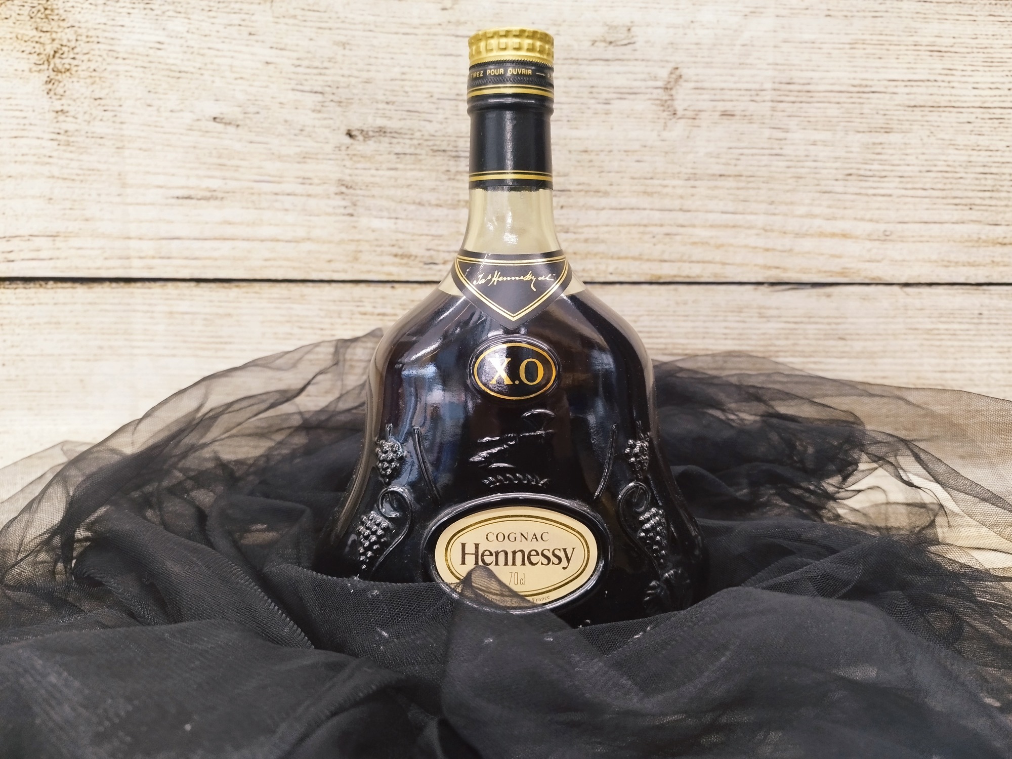 ☆ヘネシーxo グリーンボトル 金キャップ【箱付き】br/700ml