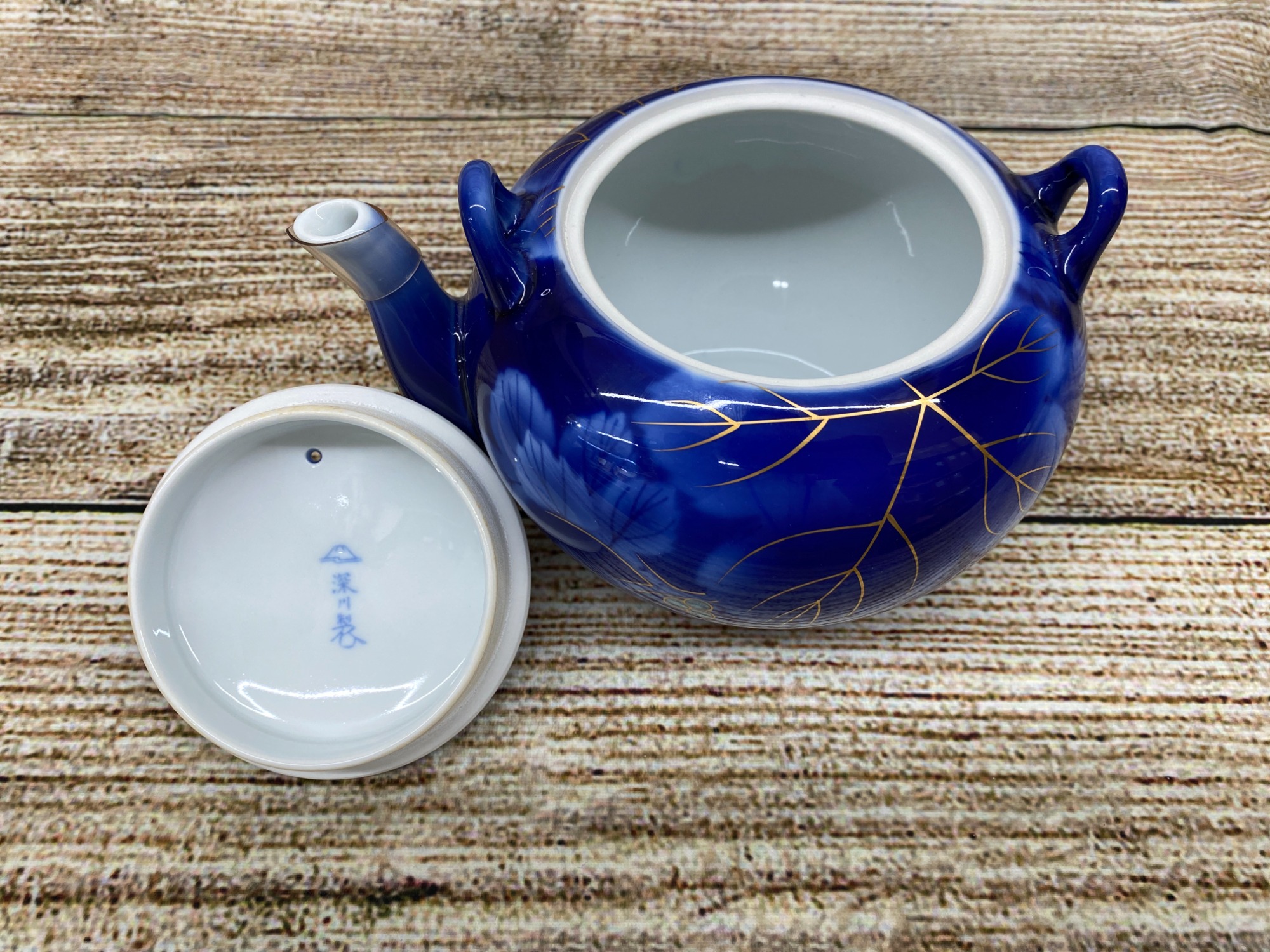 1981年製 SAHARA PAN SET 青 Lisa Larson / リサラーソン】Josefine カップ＆ソーサー《Gustav