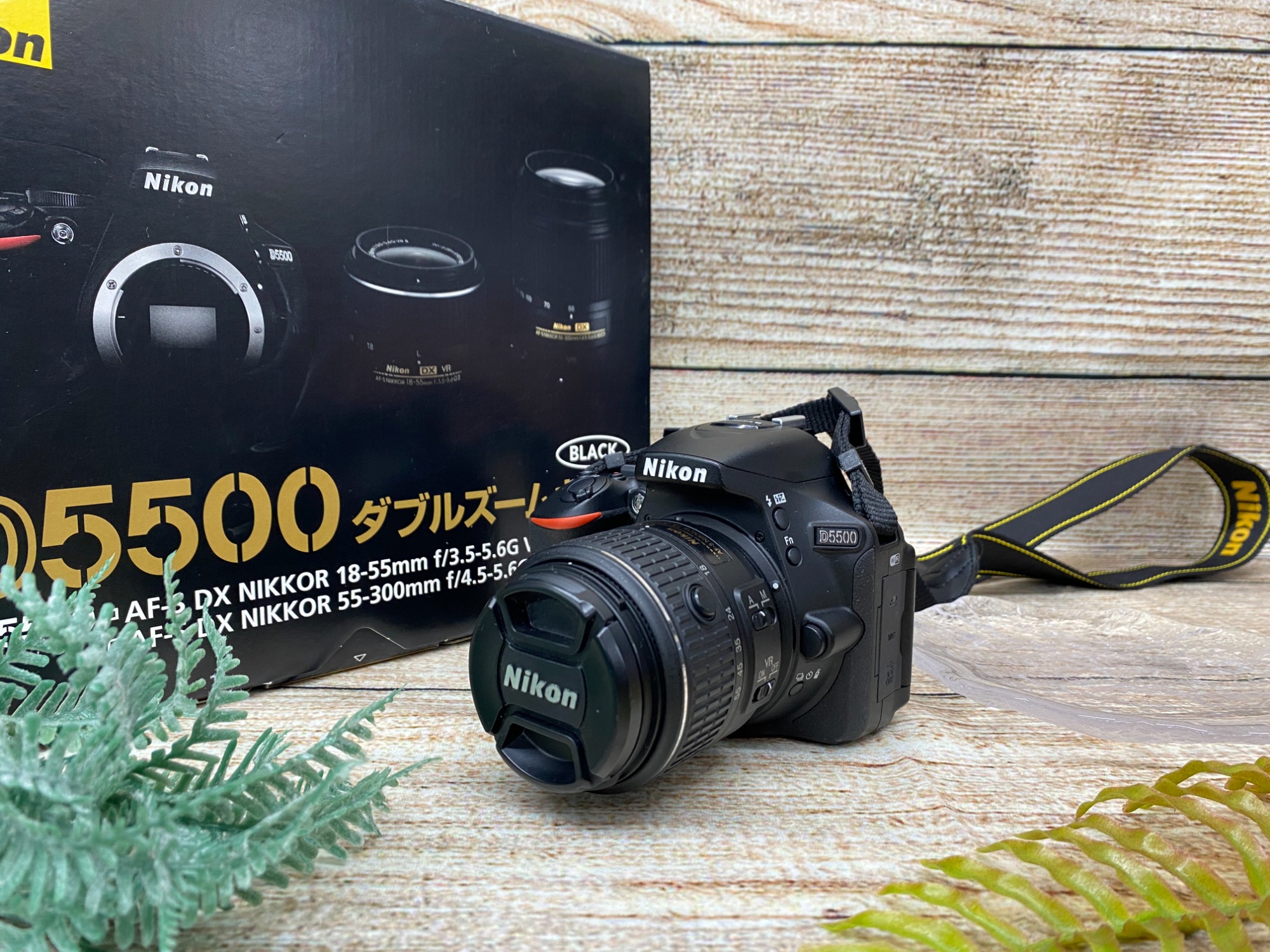 6ヶ月間の動作保証付】Nikonのデジタル一眼レフカメラ D5500を