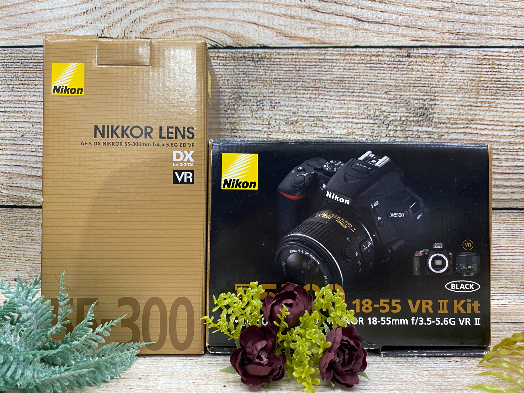 6ヶ月間の動作保証付】Nikonのデジタル一眼レフカメラ D5500を