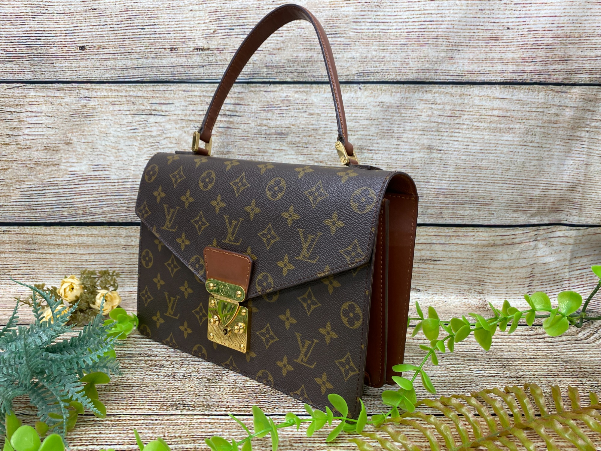 LOUIS VUITTON ルイヴィトン コンコルド モノグラム ハンドバッグ ルイヴィトンlouis VUITTON モノグラムコンコルドバッグ