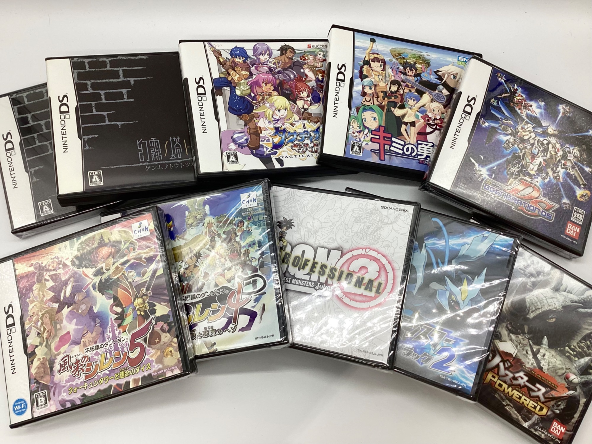 未開封品多数】Nintendo（ニンテンドー）DSのソフトが大量入荷いたし