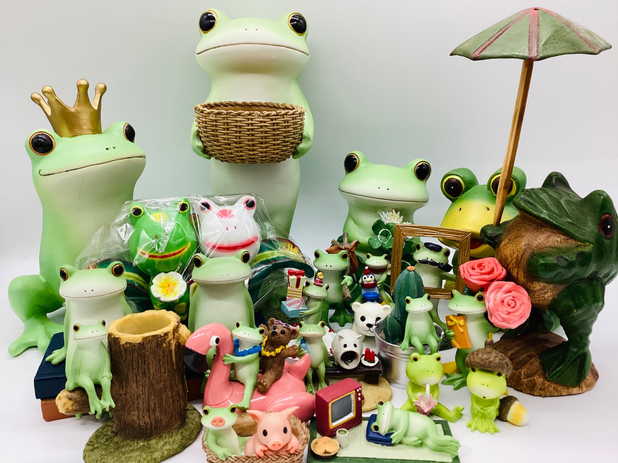 Copeauのカエルの置物16点 インテリア雑貨買取強化中】カエルの置物（Copeau多数）が大量入荷
