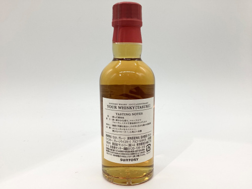 お値下げ【非売品】サントリー たすき 100周年ウイスキー　180ml サントリー たすき 100周年ウイスキー180ml