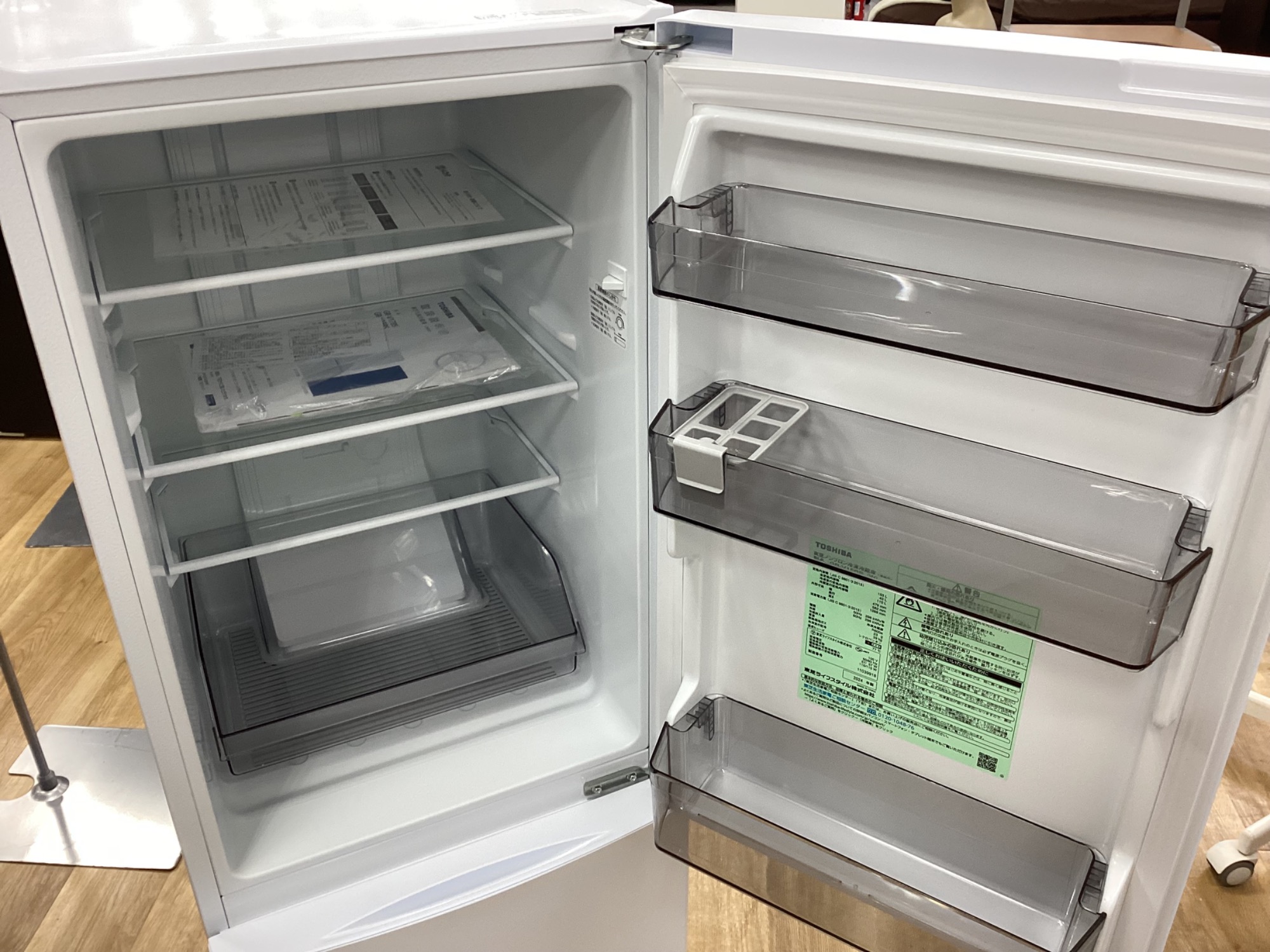 新品未使用162L冷蔵庫2024年製