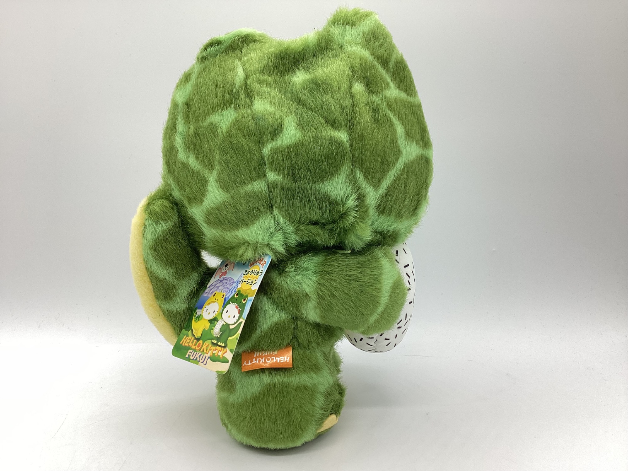 美品 ご当地キティ ぬいぐるみ 福井限定 恐竜バージョン タグ付き 美品 ご当地キティ ぬいぐるみ 福井限定 恐竜バージョン タグ