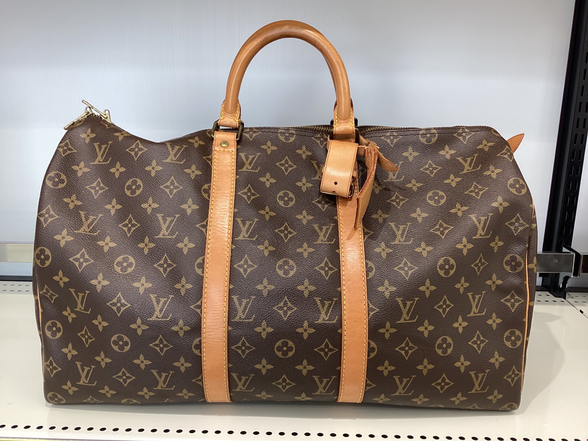 LOUIS VUITTON ルイヴィトン キーポル50 ボストンバッグ ブランド 中古・古着通販】LOUIS VUITTON (ルイ ヴィトン) ボストンバッグ