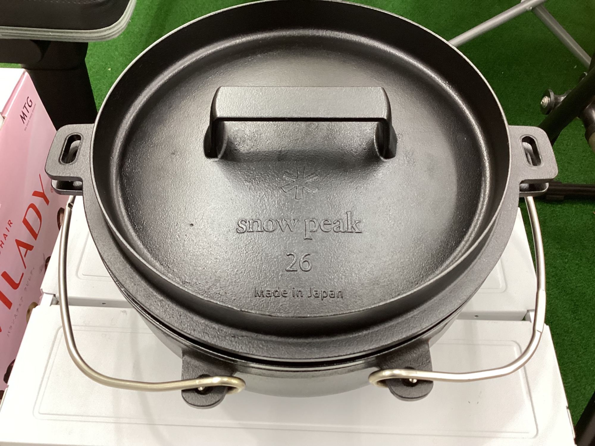 snow peak(スノーピーク) 和鉄ダッチオーブン 26が買取入荷いたしまし