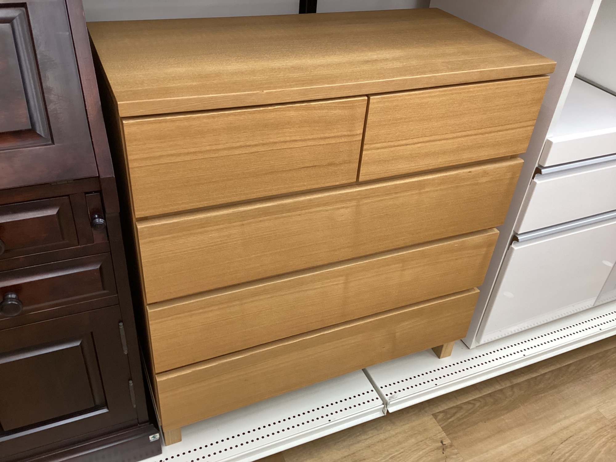 【トレファク神戸南店】無印良品 スタッキングチェスト【取りに来られる方限定】 無印良品 (ムジルシリョウヒン) スタッキングチェスト ナチュラル 2×2