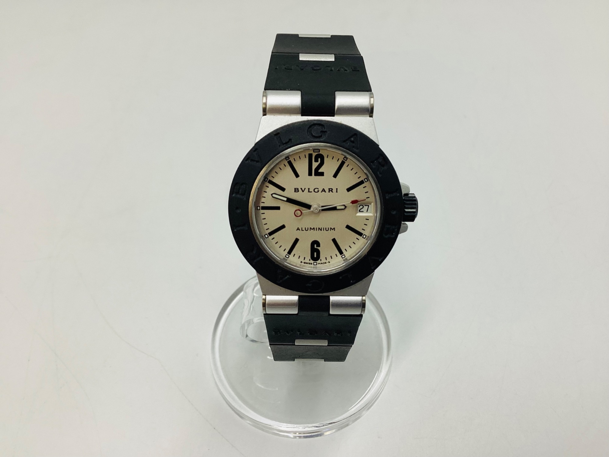 買取強化中！】 BVLGARI （ブルガリ）の腕時計 アルミニウム クォーツ